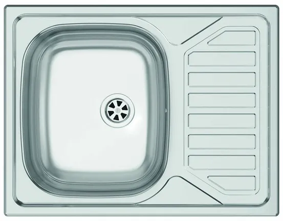 Nobilia SPA RODI RODI: Built-in sink Okio Line 65, stainless steel, Stainless steel 87189 0