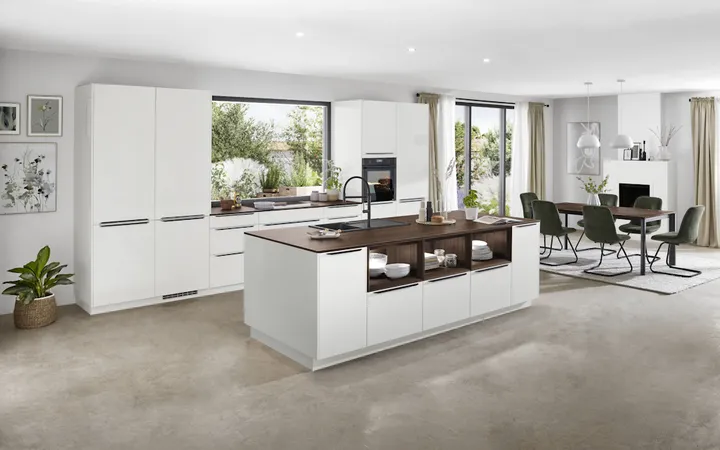 Nobilia SPA Novalux, White High Gloss 0