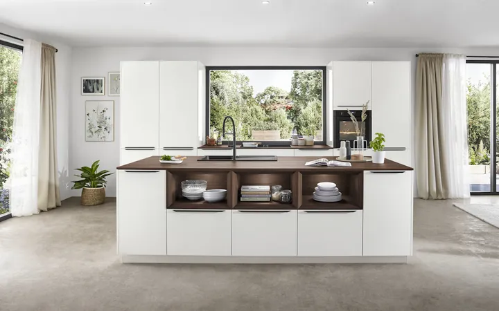 Nobilia SPA Novalux, White High Gloss 1