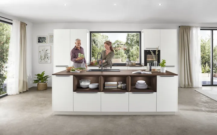 Nobilia SPA Novalux, White High Gloss 2