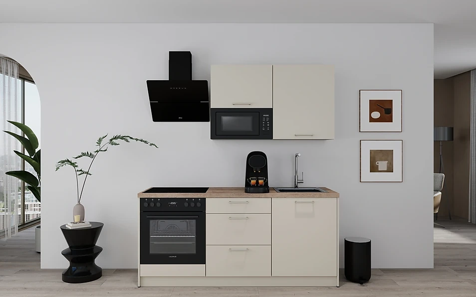 Nobilia SPA Cuisine linéaire 180 cm nobi smart Confort Coohom 0
