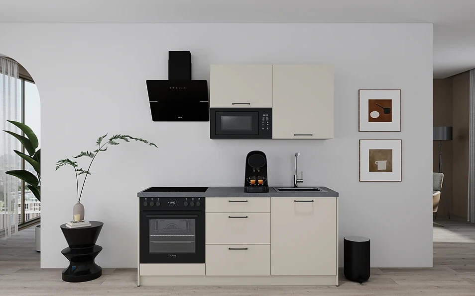 Nobilia SPA Cuisine linéaire 180 cm nobi smart Confort Coohom 0