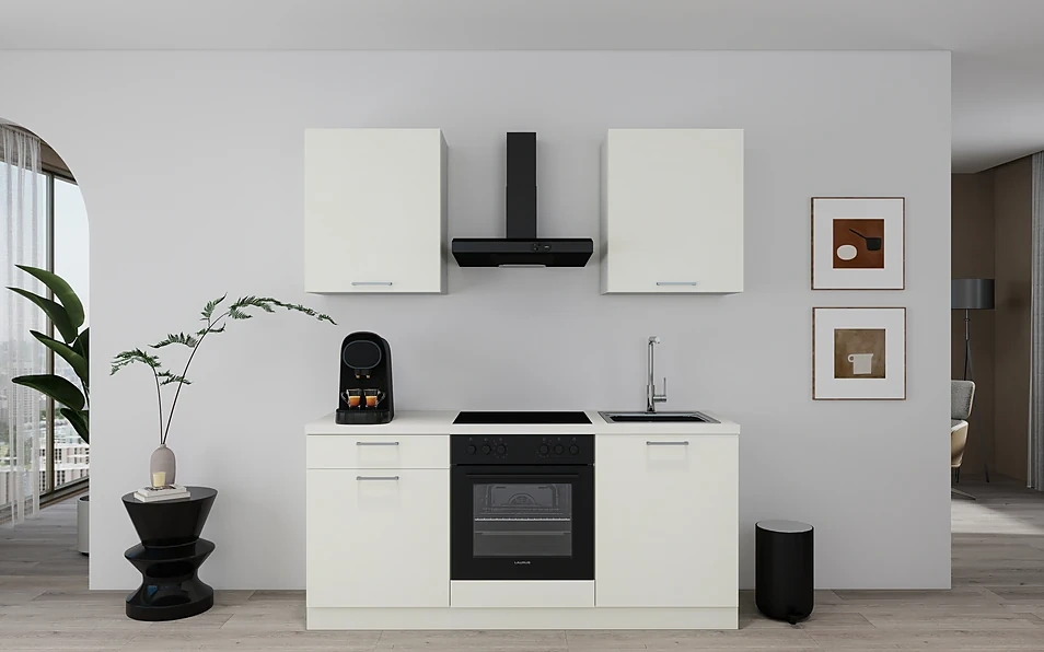 Nobilia SPA Cuisine linéaire 180 cm nobi smart Base Coohom 0
