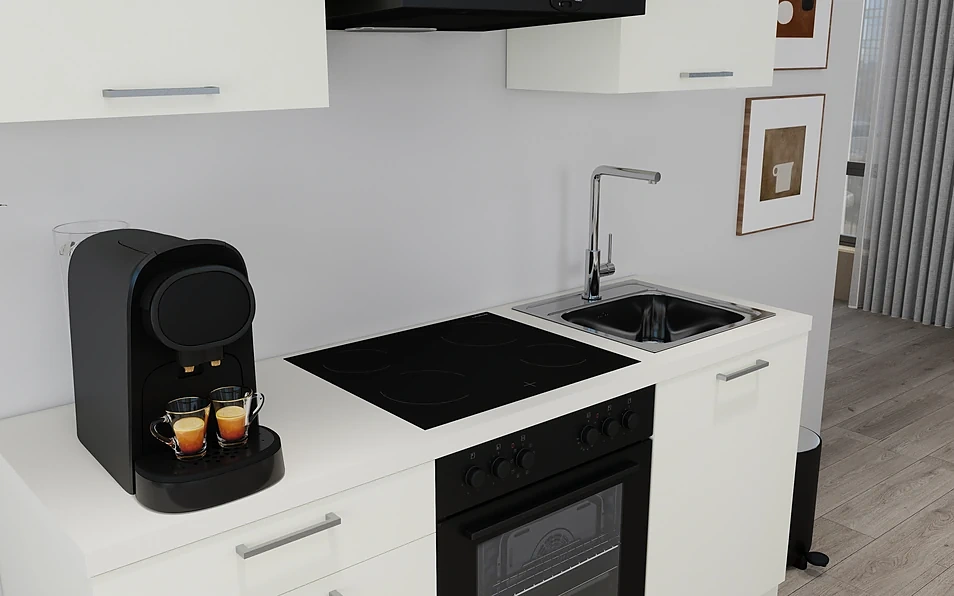 Nobilia SPA Cuisine linéaire 180 cm nobi smart Base Coohom 2
