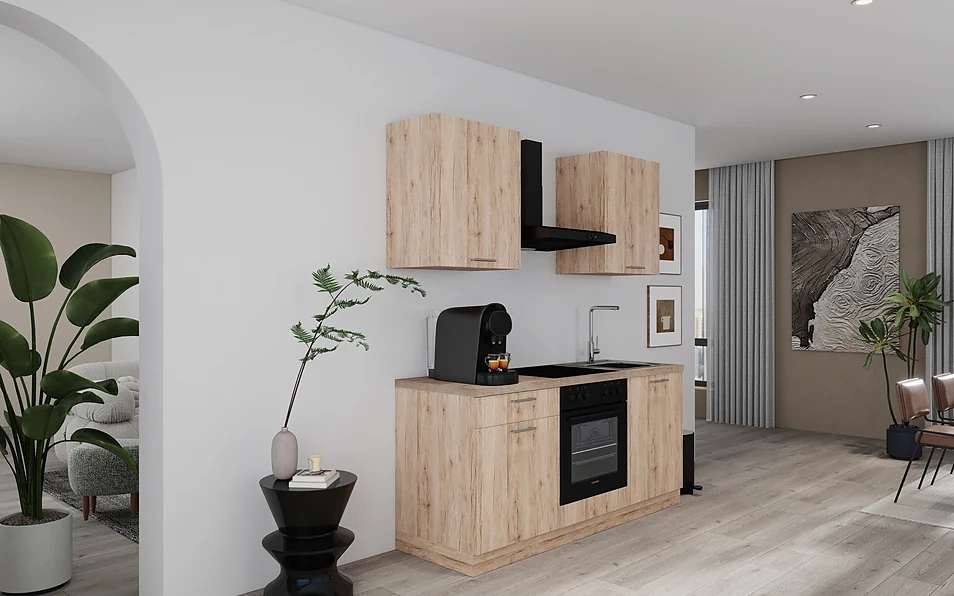 Nobilia SPA Cuisine linéaire 180 cm nobi smart Base Coohom 1