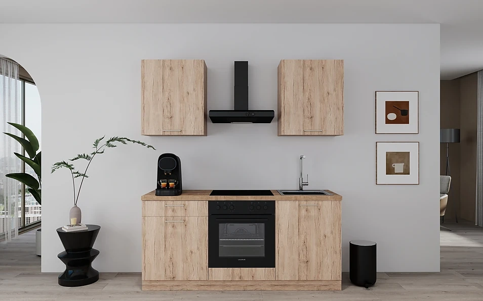 Nobilia SPA Cuisine linéaire 180 cm nobi smart Base Coohom 0
