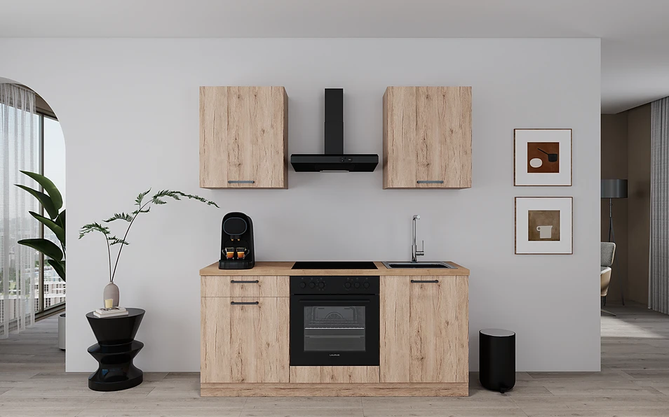 Nobilia SPA Cuisine linéaire 180 cm nobi smart Base Coohom 0