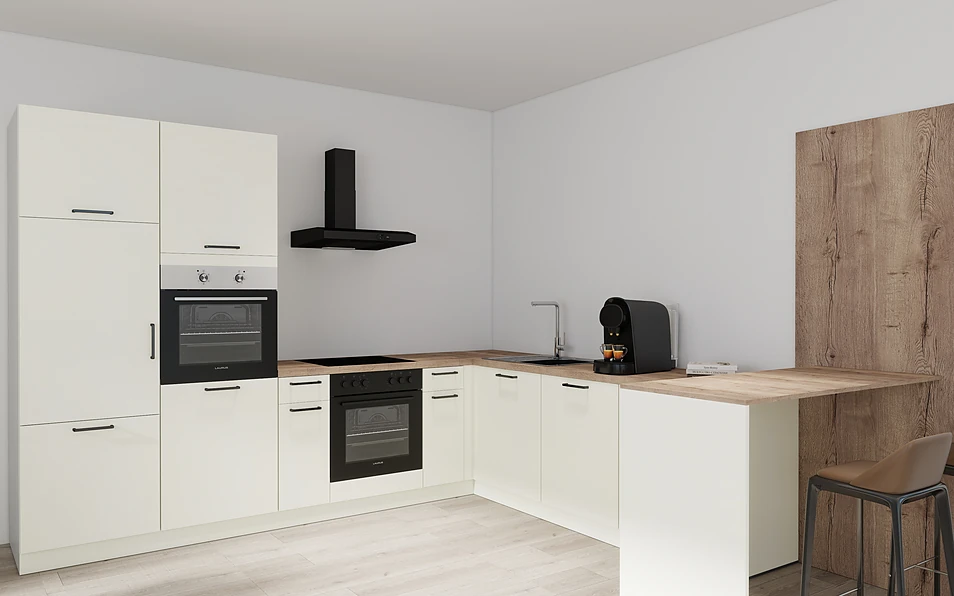 Nobilia SPA U-shaped kitchen 225 cm x 286 cm nobi smart Basic KPS Max web 1