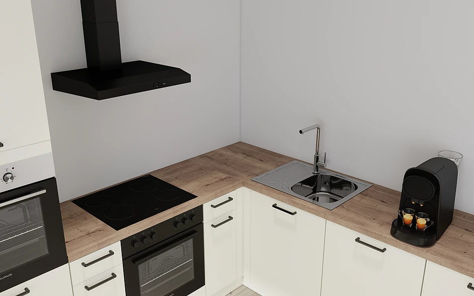 Nobilia SPA U-shaped kitchen 225 cm x 286 cm nobi smart Basic KPS Max web 2