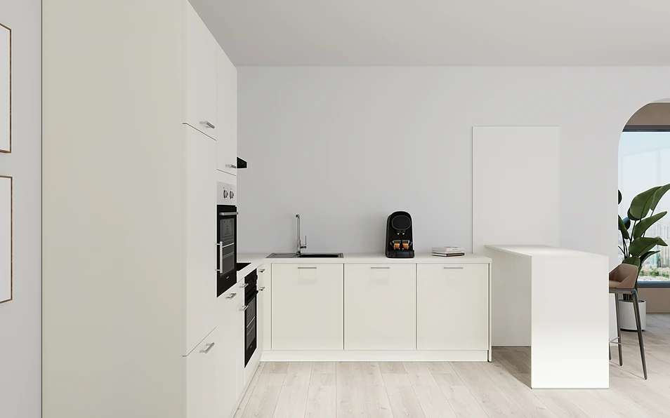 Nobilia SPA U-keuken 225 cm x 286 cm nobi smart Basis Coohom 0