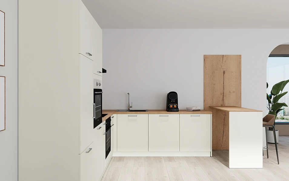 Nobilia SPA U-keuken 225 cm x 286 cm nobi smart Basis Coohom 0