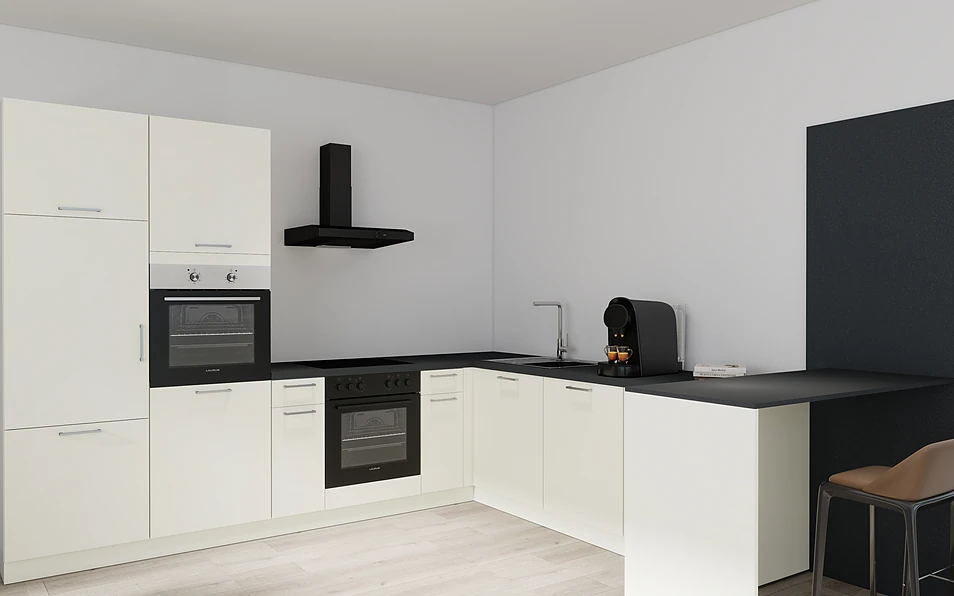 Nobilia SPA U-shaped kitchen 225 cm x 286 cm nobi smart Basic KPS Max web 1