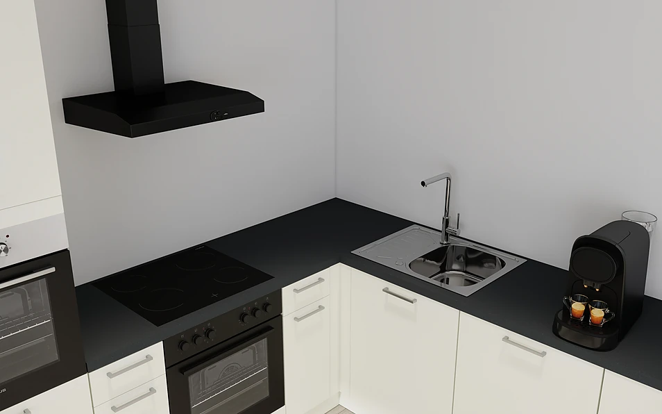 Nobilia SPA U-shaped kitchen 225 cm x 286 cm nobi smart Basic KPS Max web 2