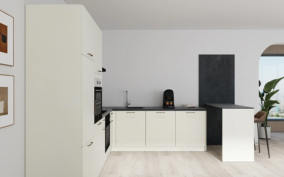 Nobilia SPA U-keuken 225 cm x 286 cm nobi smart Basis Coohom 0