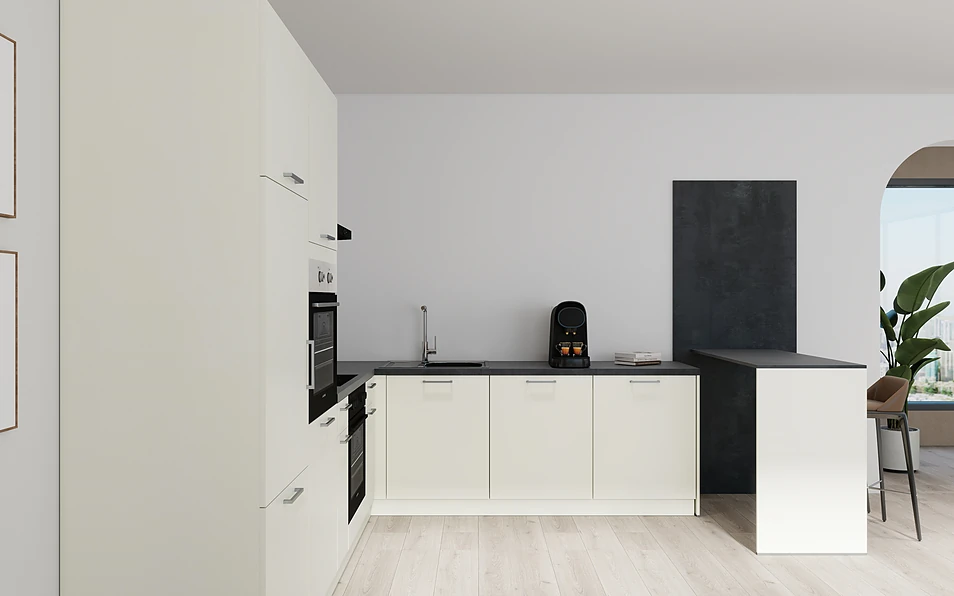 Nobilia SPA U-keuken 225 cm x 286 cm nobi smart Basis Coohom 0