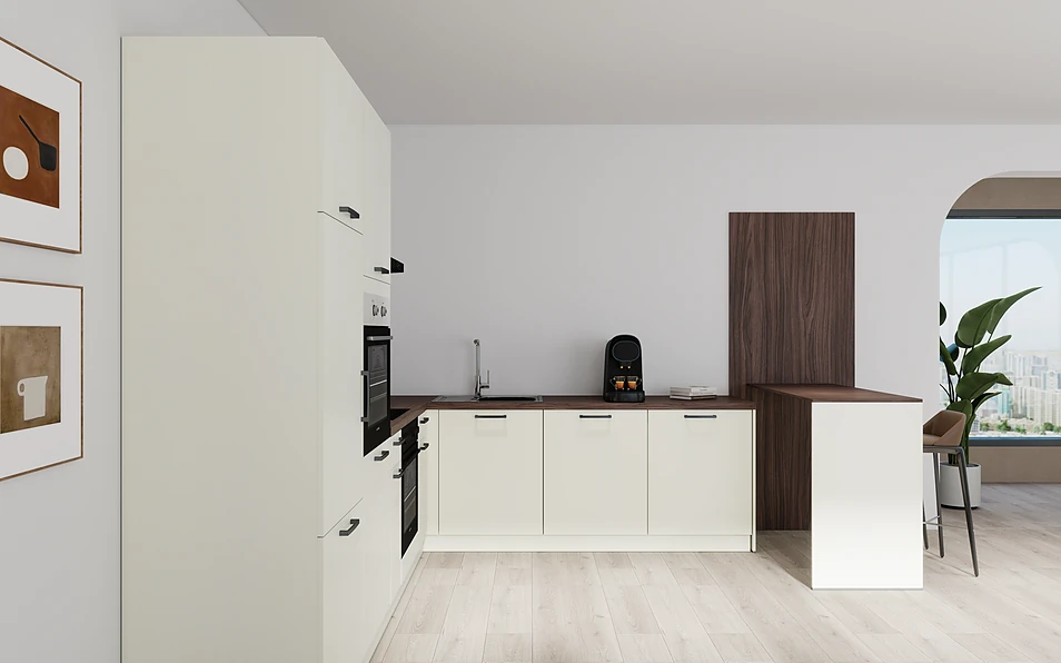 Nobilia SPA U-keuken 225 cm x 286 cm nobi smart Basis Coohom 0