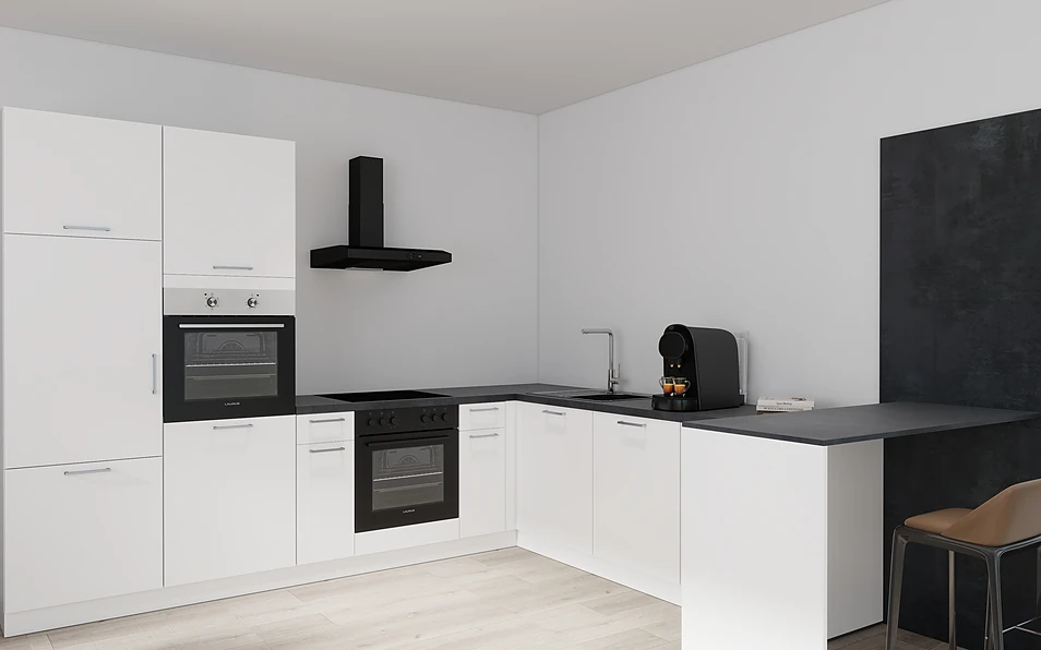 Nobilia SPA U-keuken 225 cm x 286 cm nobi smart Basis Coohom 1