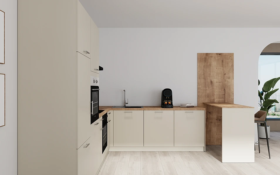 Nobilia SPA U-shaped kitchen 225 cm x 286 cm nobi smart Basic KPS Max web 0