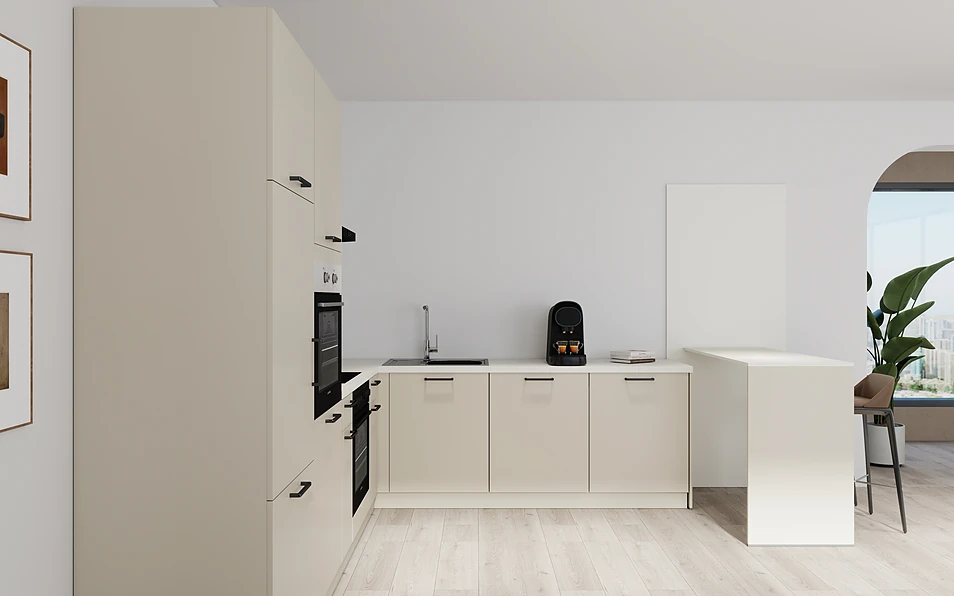 Nobilia SPA U-shaped kitchen 225 cm x 286 cm nobi smart Basic KPS Max web 0