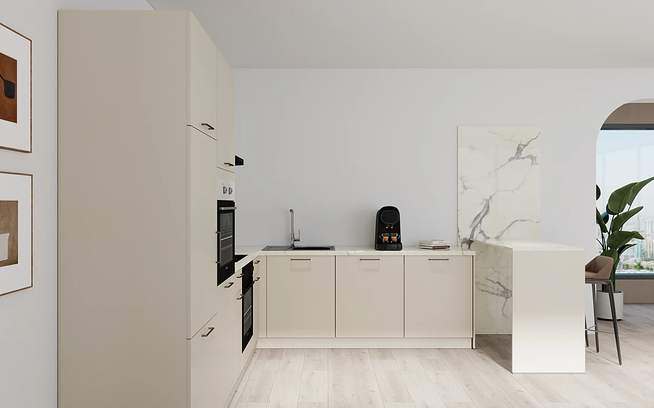 Nobilia SPA U-shaped kitchen 225 cm x 286 cm nobi smart Basic KPS Max web 0