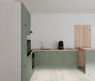 Nobilia SPA U-shaped kitchen 225 cm x 286 cm nobi smart Basic Coohom 0