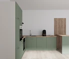 Nobilia SPA U-keuken 225 cm x 286 cm nobi smart Basis Coohom 0