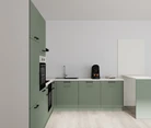 Nobilia SPA U-keuken 225 cm x 286 cm nobi smart Basis Coohom 0