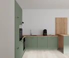 Nobilia SPA U-keuken 225 cm x 286 cm nobi smart Basis Coohom 0