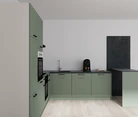 Nobilia SPA U-keuken 225 cm x 286 cm nobi smart Basis Coohom 0