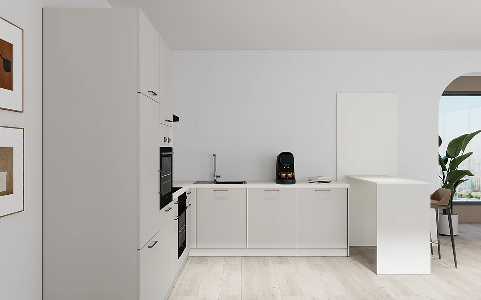 Nobilia SPA U-shaped kitchen 225 cm x 286 cm nobi smart Basic KPS Max web 0