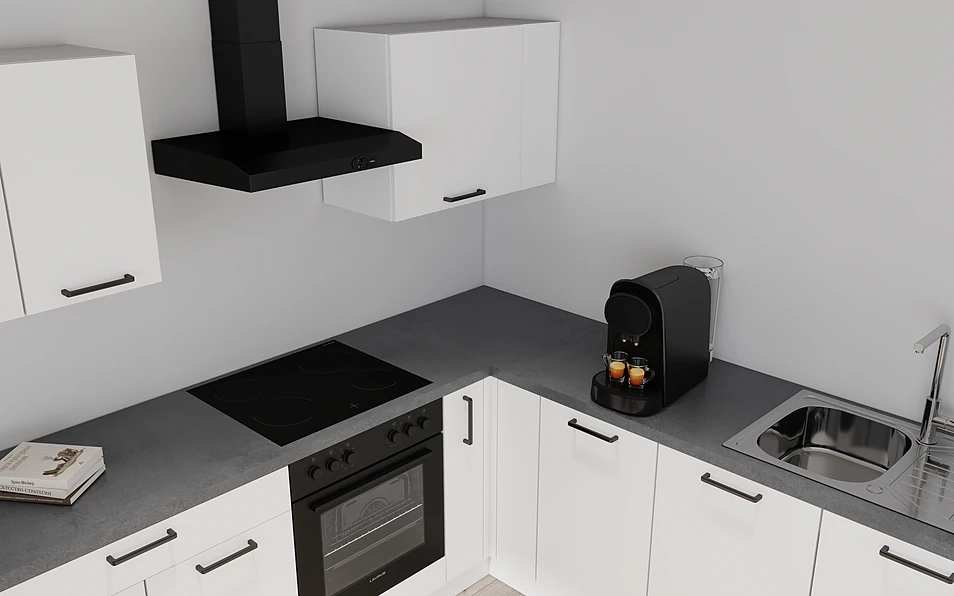 Nobilia SPA Cuisine d'angle 230 cm x 285 cm nobi smart Base Coohom 2
