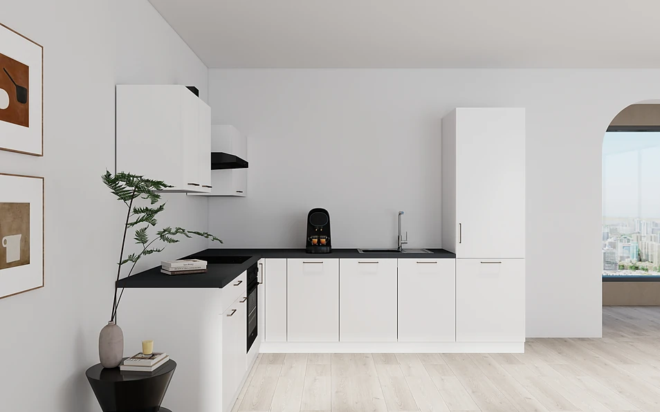 Nobilia SPA Hoekkeuken 230 cm x 285 cm nobi smart Basis Coohom 0