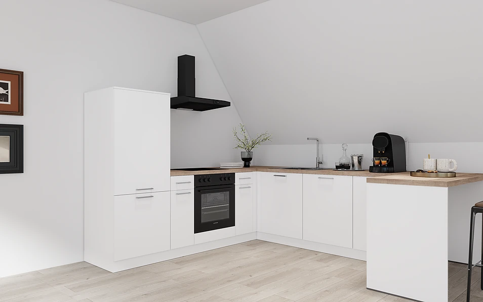 Nobilia SPA U-Küche 247 cm x 285 cm nobi smart Basis Coohom 1