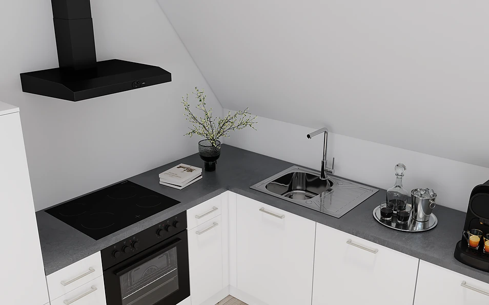 Nobilia SPA U-shaped kitchen 247 cm x 285 cm nobi smart Basic KPS Max web 2