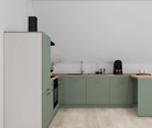 Nobilia SPA U-shaped kitchen 247 cm x 285 cm nobi smart Basic Coohom 0