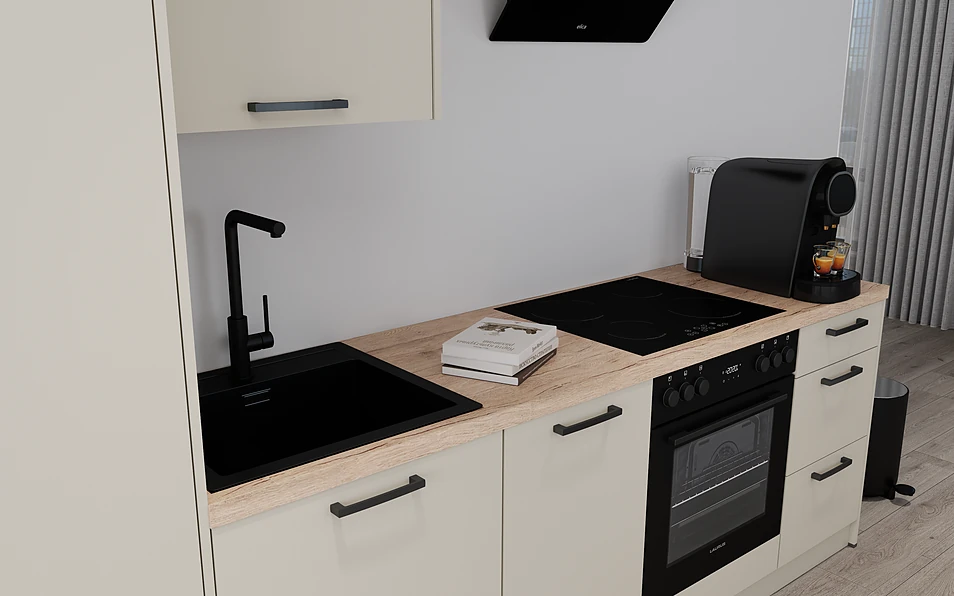 Nobilia SPA Kitchen unit 274 cm nobi smart Comfort Coohom 2