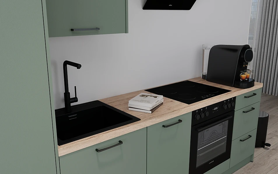 Nobilia SPA Kitchen unit 274 cm nobi smart Comfort Coohom 2