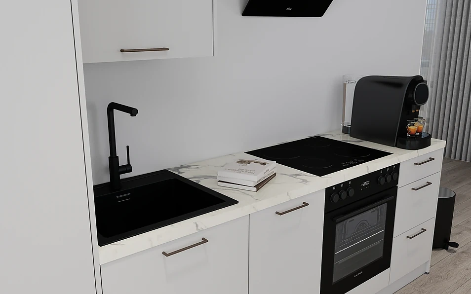 Nobilia SPA Kitchen unit 274 cm nobi smart Comfort Coohom 2
