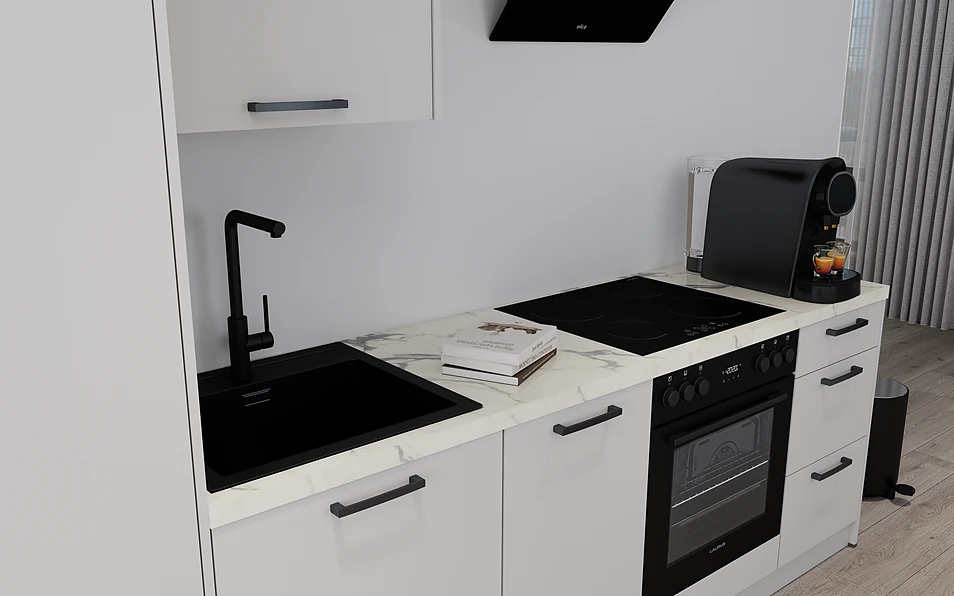 Nobilia SPA Kitchen unit 274 cm nobi smart Comfort Coohom 2
