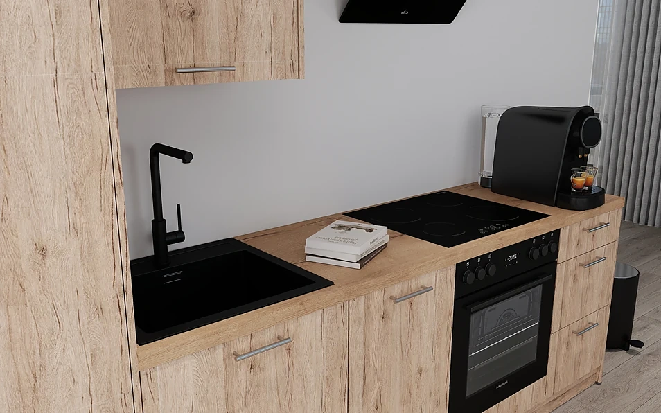 Nobilia SPA Kitchen unit 274 cm nobi smart Comfort Coohom 2