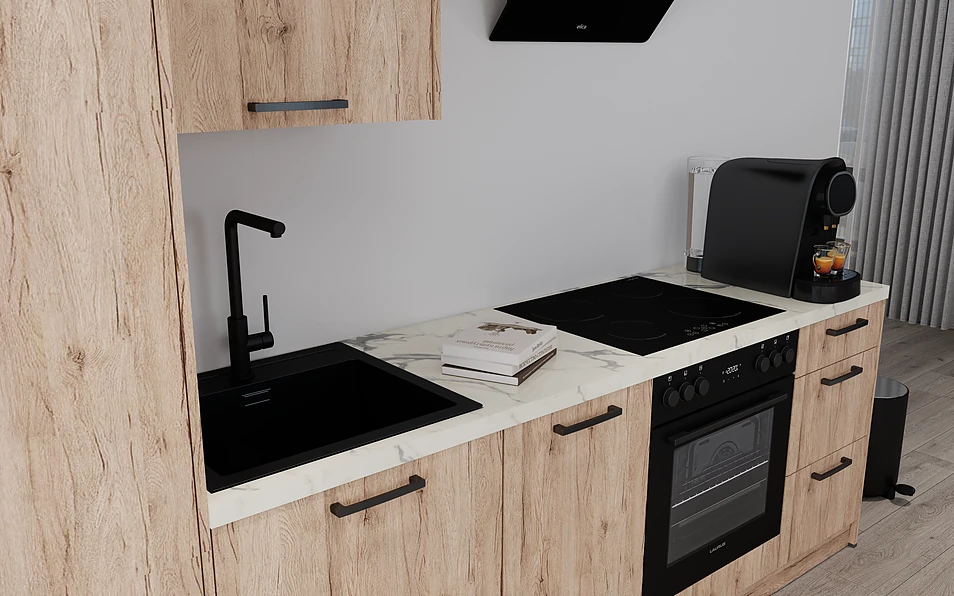 Nobilia SPA Kitchen unit 274 cm nobi smart Comfort Coohom 2