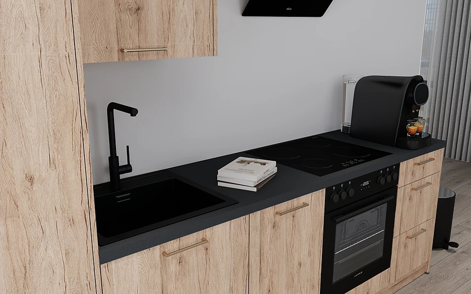 Nobilia SPA Kitchen unit 274 cm nobi smart Comfort Coohom 2