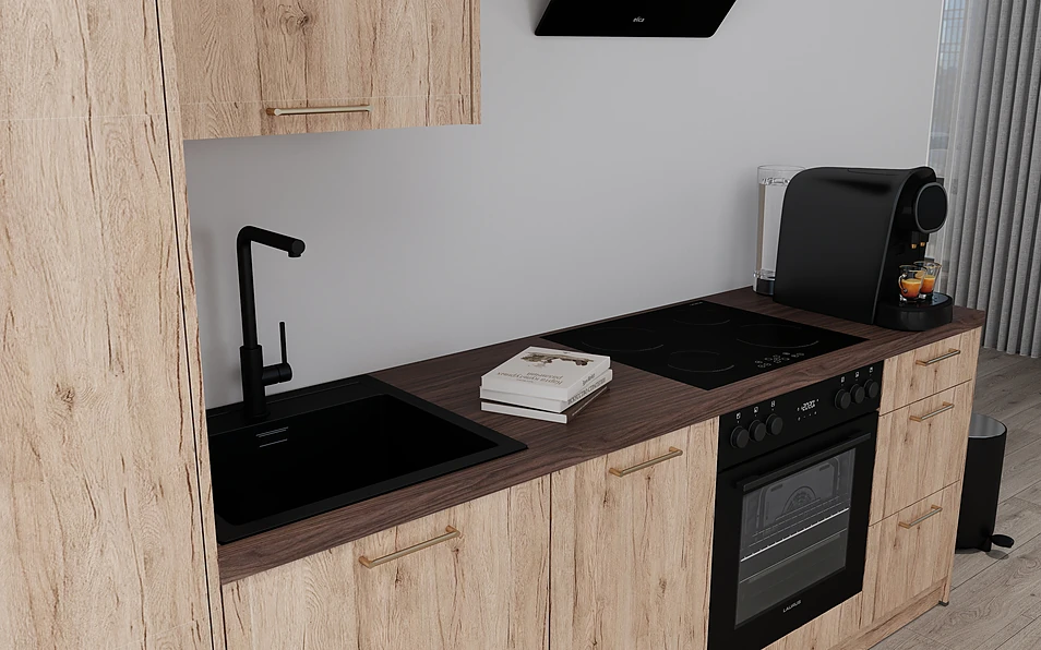 Nobilia SPA Kitchen unit 274 cm nobi smart Comfort Coohom 2