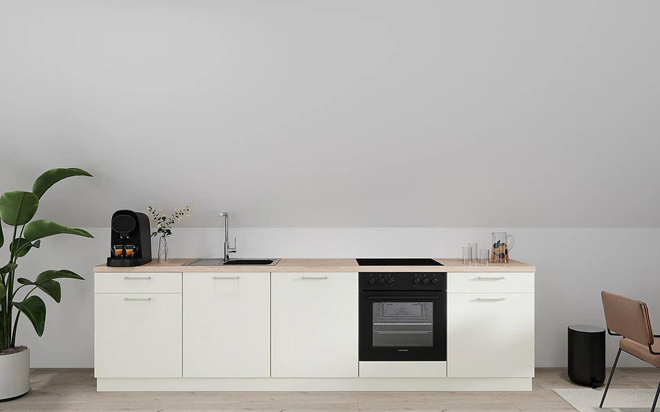 Nobilia SPA Küchenzeile 300 cm nobi smart Basis Coohom 0