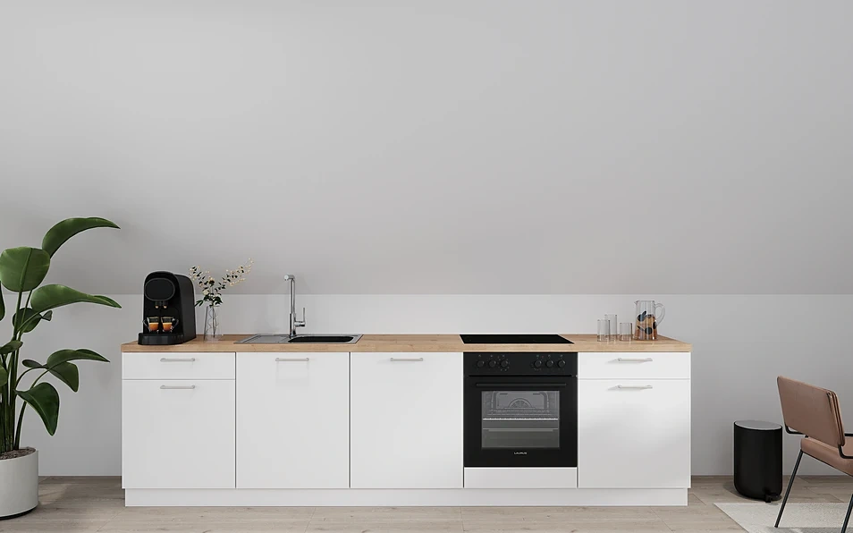 Nobilia SPA Küchenzeile 300 cm nobi smart Basis Coohom 0