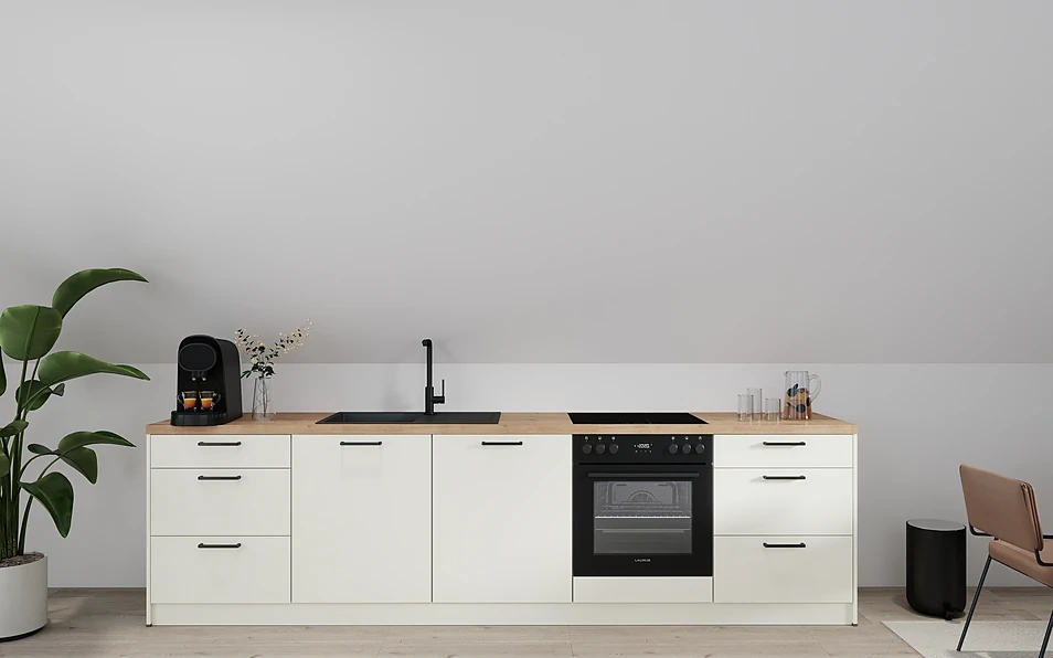 Nobilia SPA Küchenzeile 304 cm nobi smart Komfort Coohom 0