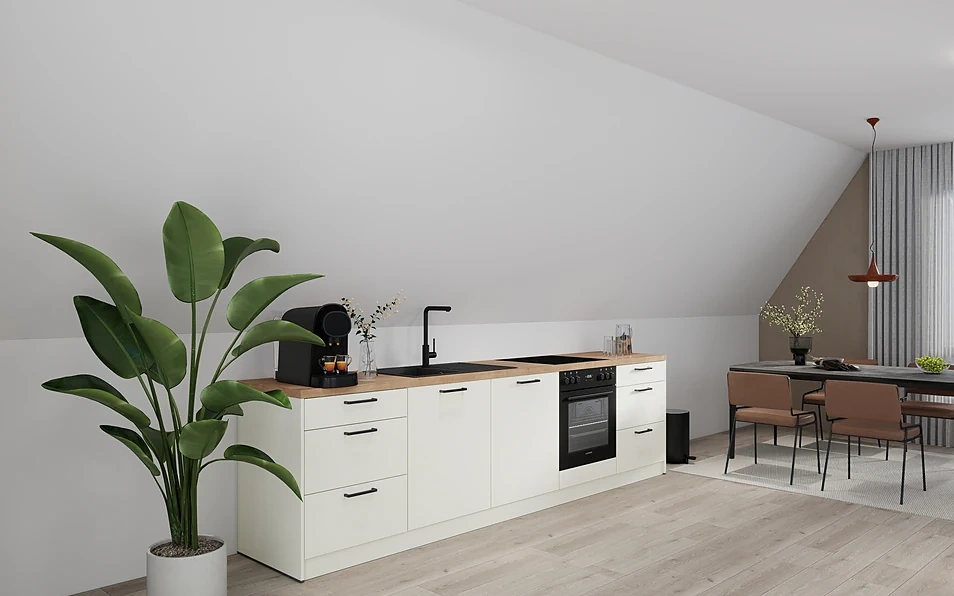 Nobilia SPA Küchenzeile 304 cm nobi smart Komfort Coohom 1