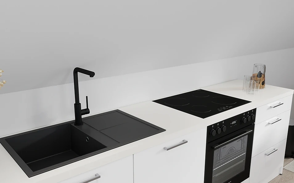 Nobilia SPA Küchenzeile 304 cm nobi smart Komfort Coohom 2