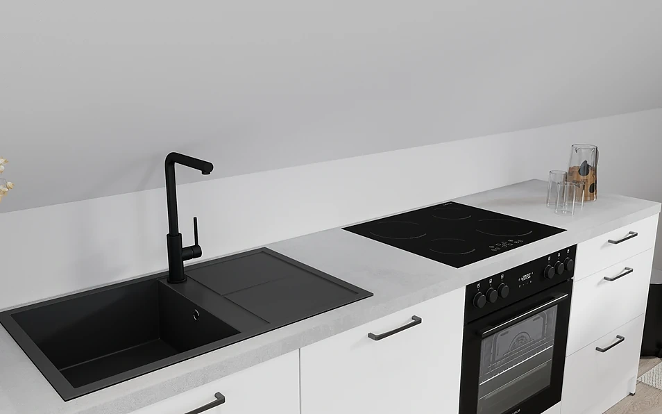 Nobilia SPA Kitchen unit 304 cm nobi smart Comfort Coohom 2
