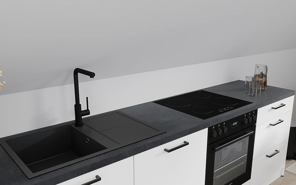 Nobilia SPA Küchenzeile 304 cm nobi smart Komfort Coohom 2
